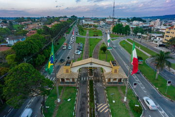 Vista aérea panorama Vinhedo SP 10 2022
