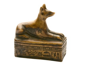 Dog Figurine, isolated on white background