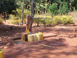 Hand pumps in Africa