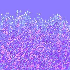 木の葉 ブッシュ 藪 抽象 紫 油絵