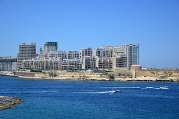 Tigne Point development in Sliema, Malta 