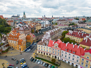 Fototapeta na wymiar Old town and City in Lublin 