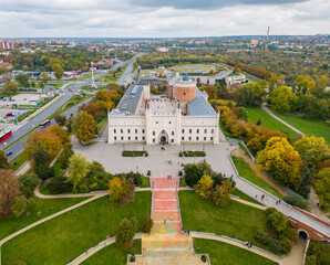 City center and royal castle in Lublin © sanzios