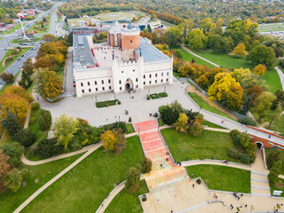 City center and royal castle in Lublin	
 - obrazy, fototapety, plakaty