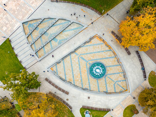 The fountain in the center of Lublin © sanzios