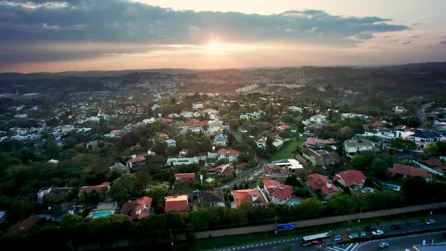 Vinhedo aerial view SP Brazil out 2022