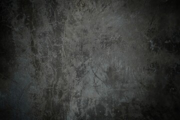 Dark cement wall texture for background, grunge texture background