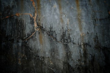 Naklejka na ściany i meble Dark cement wall texture for background, grunge texture background
