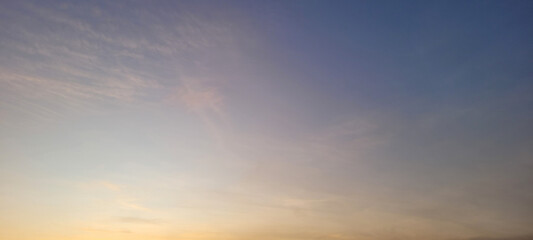image of sky in the late afternoon in Brazil