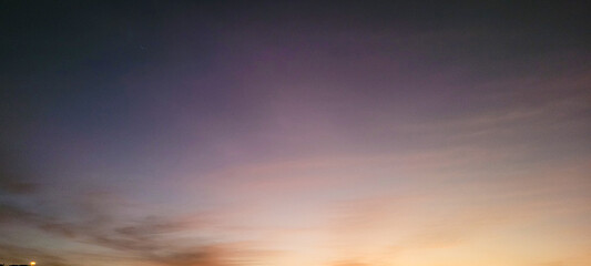image of sky in the late afternoon in Brazil