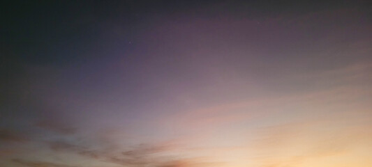 image of sky in the late afternoon in Brazil