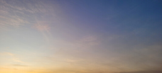 image of sky in the late afternoon in Brazil