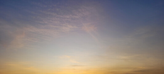 image of sky in the late afternoon in Brazil