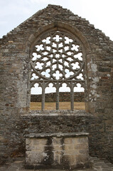 The Ruins of Languidou chapel, Plovan, Brittany, France