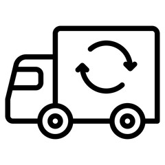 Garbage Truck Icon