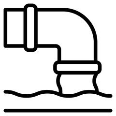 Obraz premium Sewer Icon