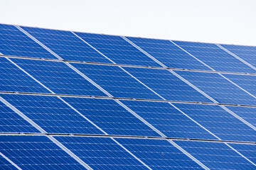 エコロジーな太陽光発電イメージ