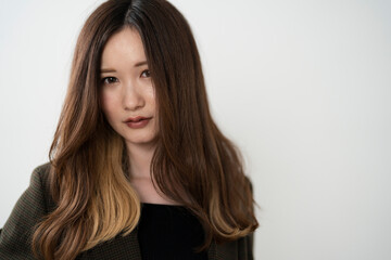 Naklejka premium クールな女性
