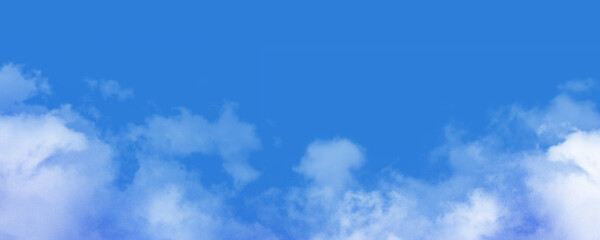 White cloud isolated on black background