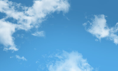 White cloud isolated on black background