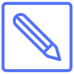 pen pencil pencil tool line icon