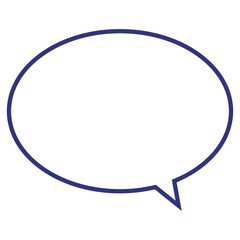 シンプルな吹き出しイラスト