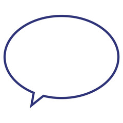 シンプルな吹き出しイラスト