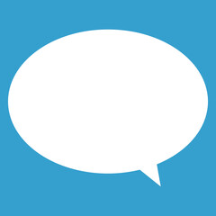 シンプルな吹き出しイラスト