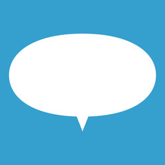 シンプルな吹き出しイラスト