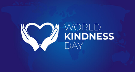 World Kindness Day Illustration Background with Icon