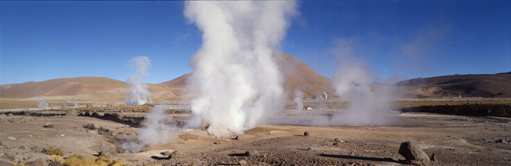 geyser,active,atacama,desert,fumarola,el 
