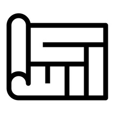 Icon Map Chart With Style Outline