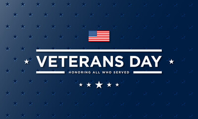 Veterans Day Background Design. Honoring all who served. - obrazy, fototapety, plakaty