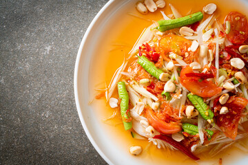 papaya spicy salad - somtam
