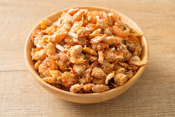 dried shrimps or dried salted prawn