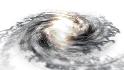 4K Spiral Twirl Galaxy Star Field in Space Background © Diamond Heart