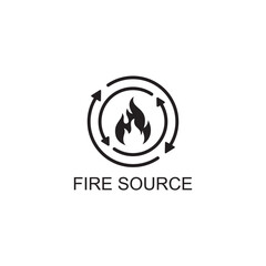 fire resource icon , industry icon