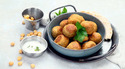 Chickpeas falafel