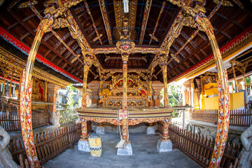 interior of a temple