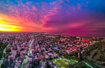 Fotobehang Atardecer Buenos Aires, Argentina © Aaron