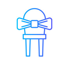 chair gradient icon