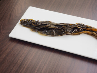 한국전통음식 명이나물 간장조림, 산마늘