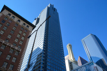 Obraz premium Skyscrapers in Downtown Los Angeles, California