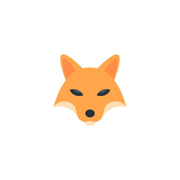 Fox Logo design template. Vector Illustration
