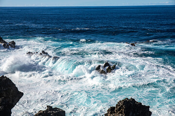 Porto Moniz municipality on Madeira island	