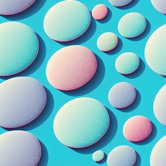 Obraz premium Fabric Wallpaper Background Various Forms of Patterns