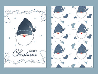 Merry Christmas gift cards and Happy Holidays cards.