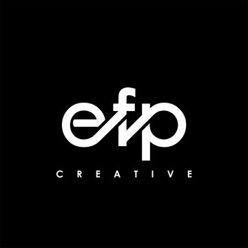 EFP Letter Initial Logo Design Template Vector Illustration