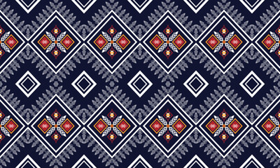 Geometric ethnic pattern for background,fabric,wrapping,clothing,wallpaper,Batik,carpet,embroidery style.	