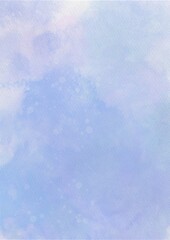 Winter color abstract Painting Watercolor illustration paper background